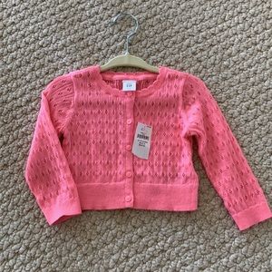 Girls baby gap cardigan sweater NWT